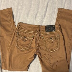 Miss Me Women's Brown Skinny Jeans